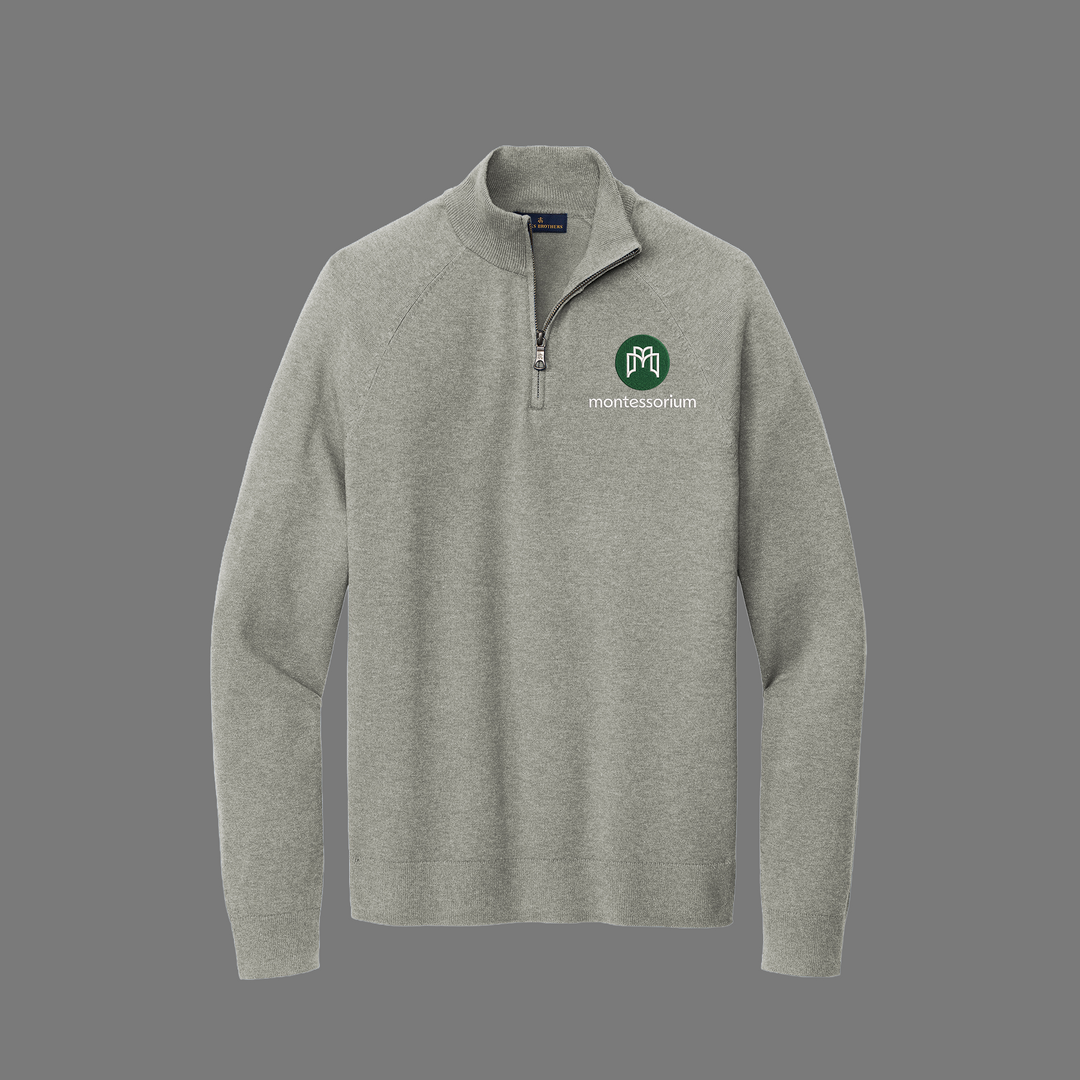 Brooks Brothers® Cotton Stretch 1/4-Zip Sweater