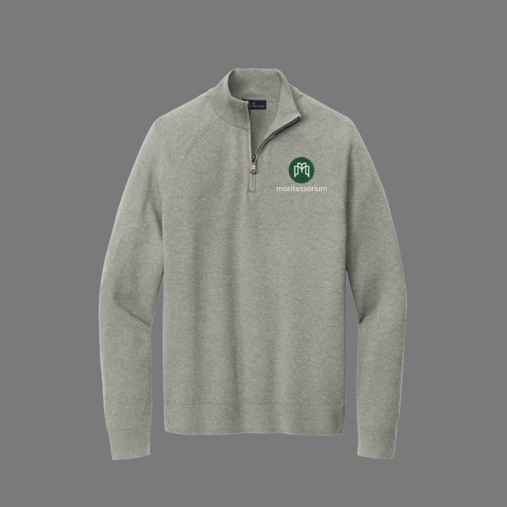 Brooks Brothers® Cotton Stretch 1/4-Zip Sweater